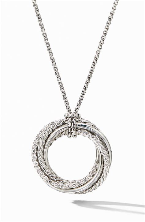 david yurman engraved necklace.